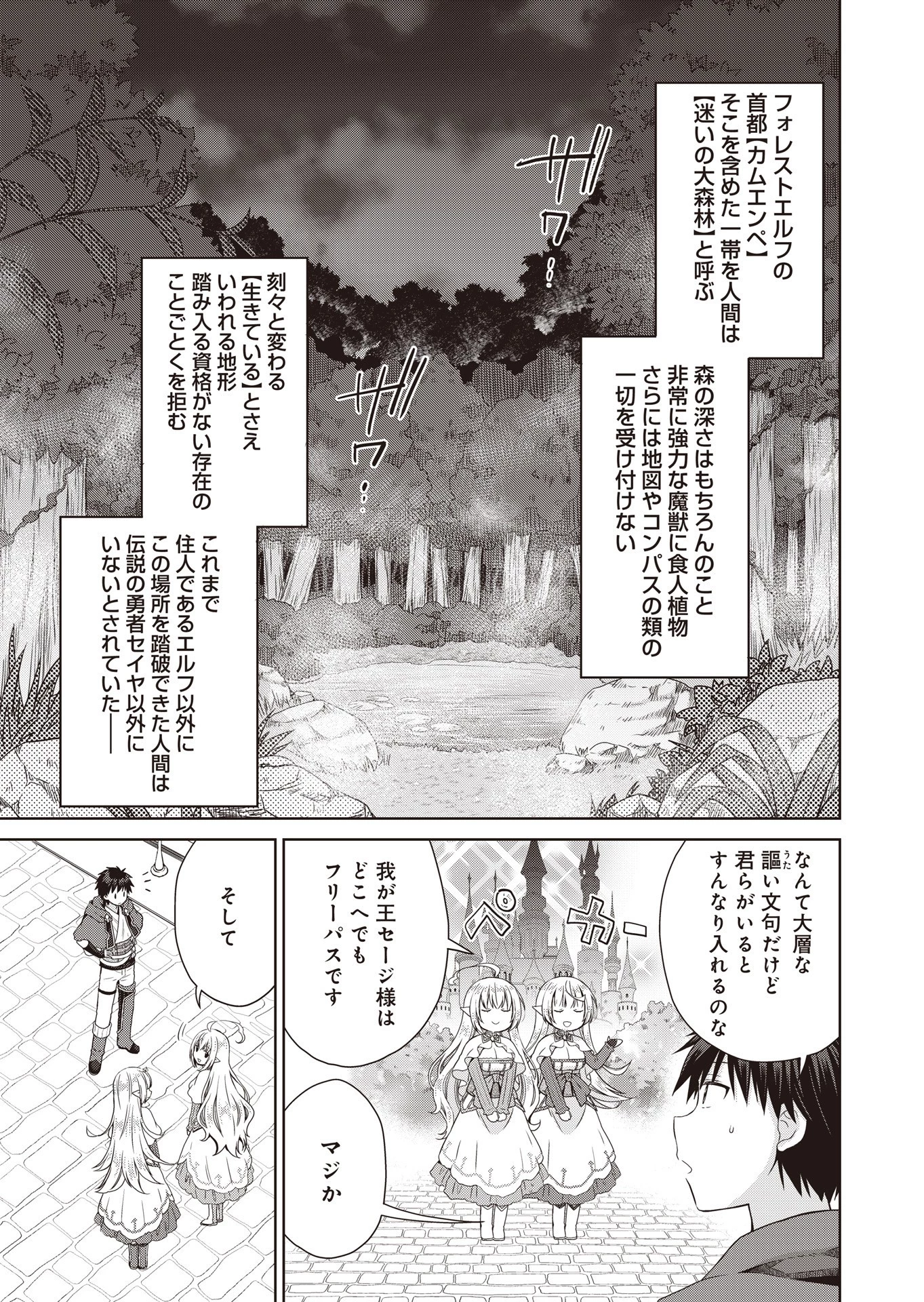 だから勝手に勇者とか覇王に認定すんのやめろよ！～エルフ族も国王様もひれ伏すほど俺は偉大な役割らしい～ 第5話 - 7
