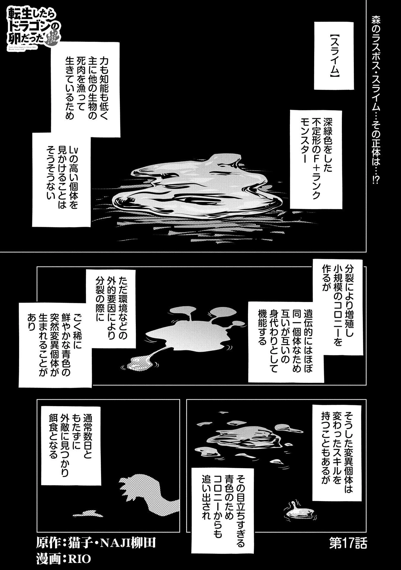 転生したらドラゴンの卵だった~最強以外目指さねぇ~ 第17話 - 1