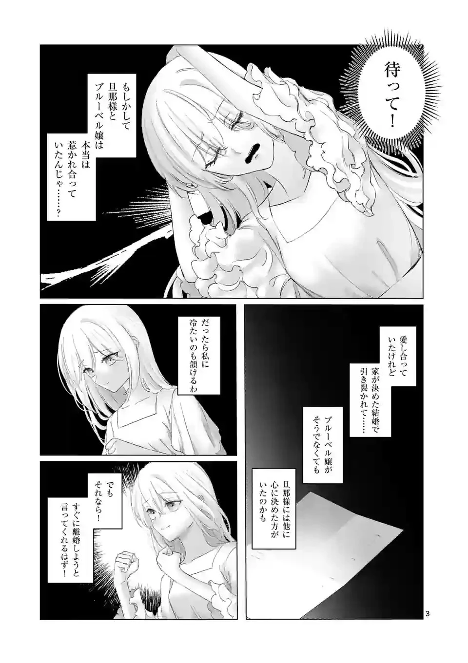 やり直し令嬢は、大好きな旦那様に離婚しようと言わせたい！ 第4話 - 3