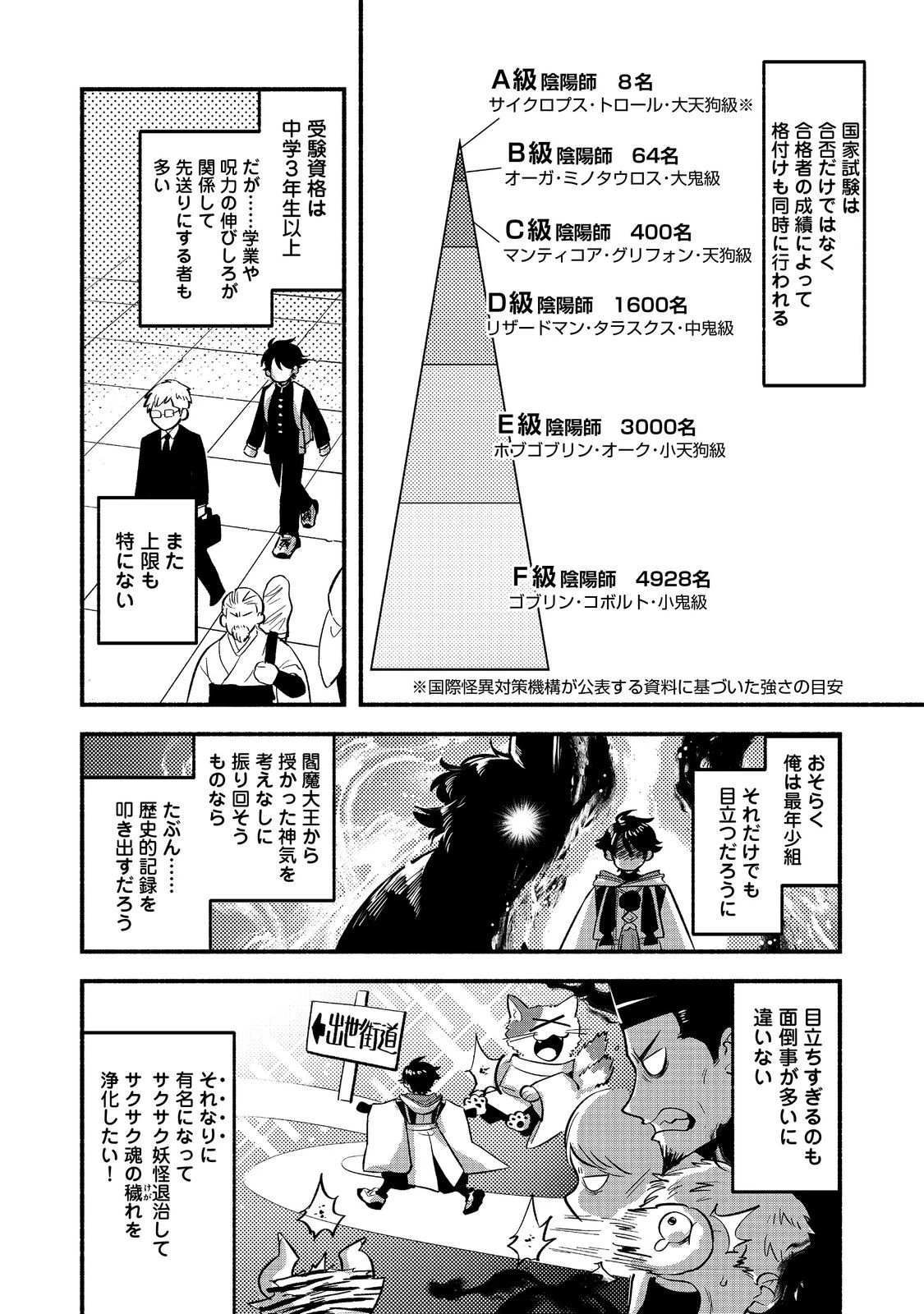 転生陰陽師・賀茂一樹～二度と地獄はご免なので、閻魔大王の神気で無双します〜@COMIC 第3話 - 2