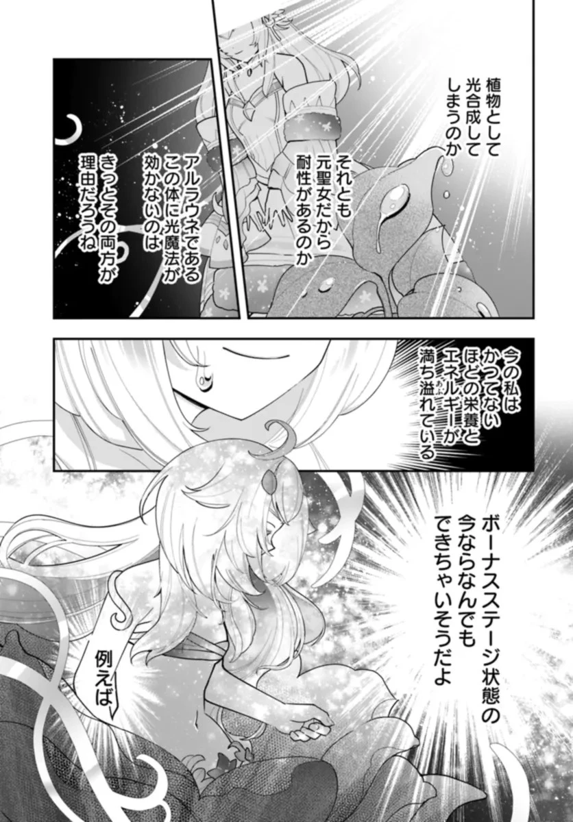 植物モンスター娘日記　～聖女だった私が裏切られた果てにアルラウネに転生してしまったので、これからは光合成をしながら静かに植物ライフを過ごします～ 第25話 - 27