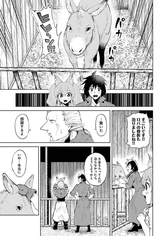 廃村ではじめるスローライフ～前世知識と回復術を使ったらチートな宿屋ができちゃいました！～ 第2話 - 23