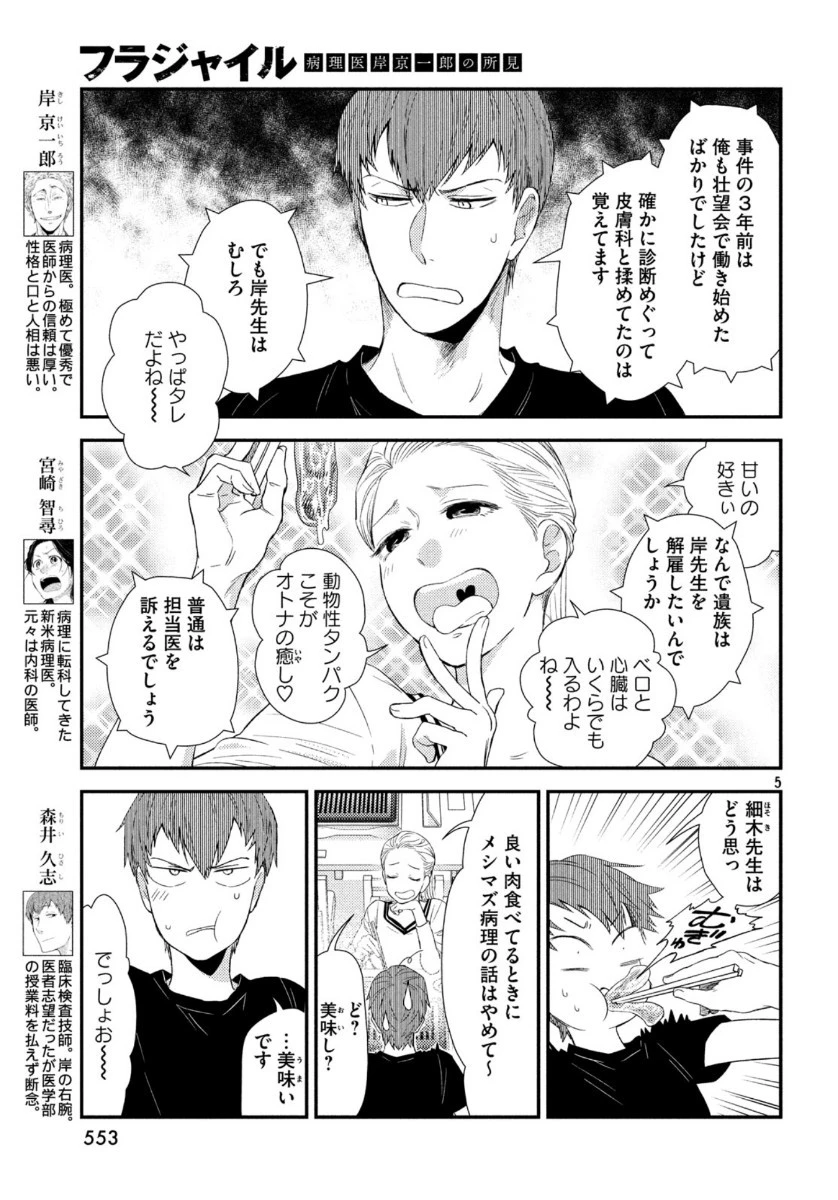 フラジャイル～病理医岸京一郎の所見～ 第72話 - 5