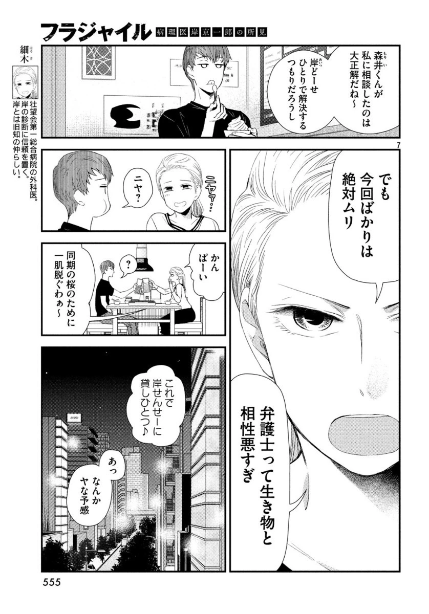 フラジャイル～病理医岸京一郎の所見～ 第72話 - 7