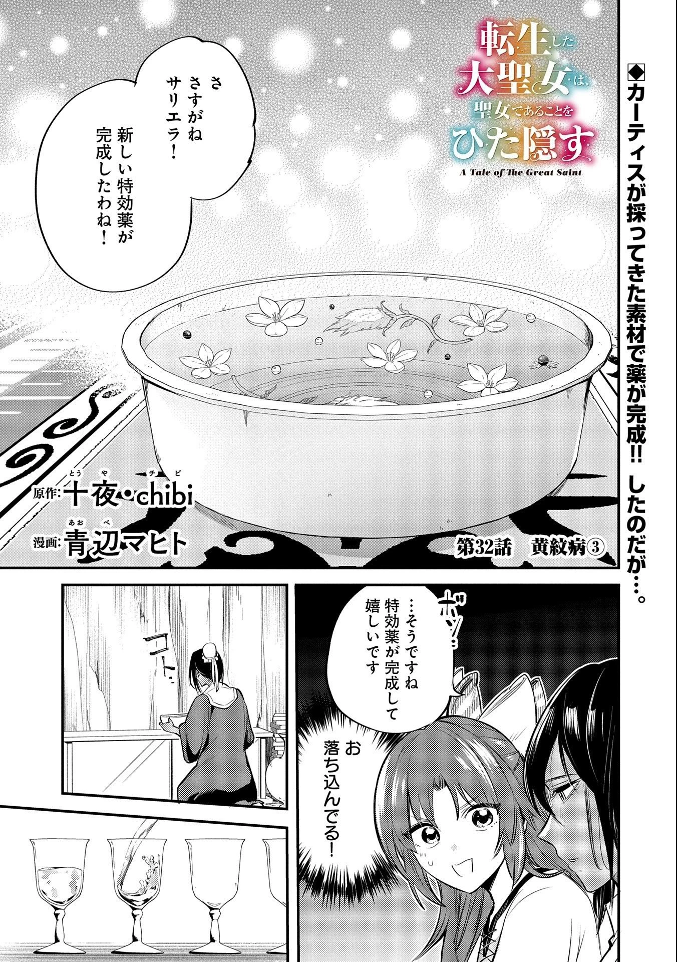 転生した大聖女は、聖女であることをひた隠す 第32話 - 1