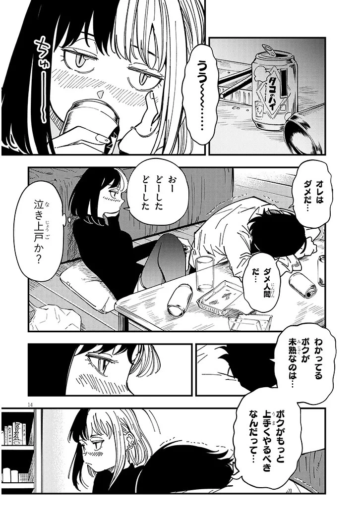 おとなりのダウナーさんは無理させない 第4話 - 14