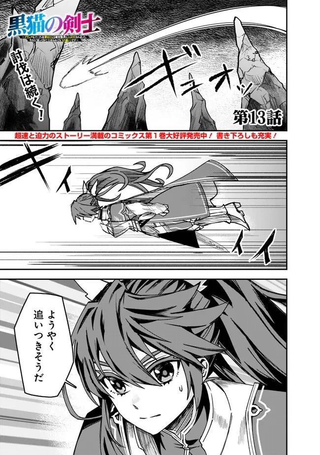 黒猫の剣士 ～ブラックなパーティを辞めたらS級冒険者にスカウトされました。今さら「戻ってきて」と言われても「もう遅い」です～ 第13話 - 1
