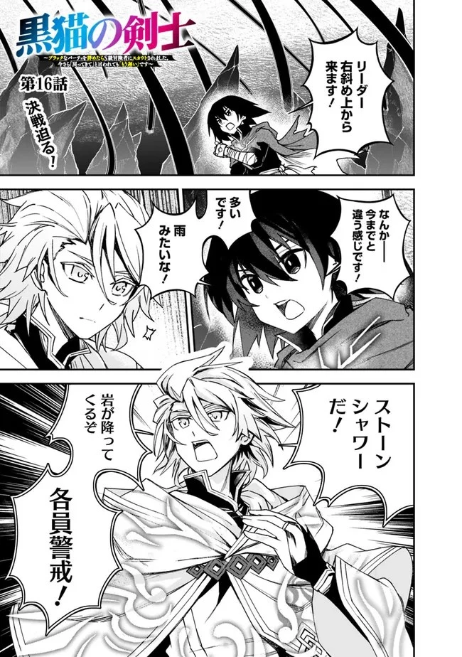 黒猫の剣士 ～ブラックなパーティを辞めたらS級冒険者にスカウトされました。今さら「戻ってきて」と言われても「もう遅い」です～ 第16話 - 1