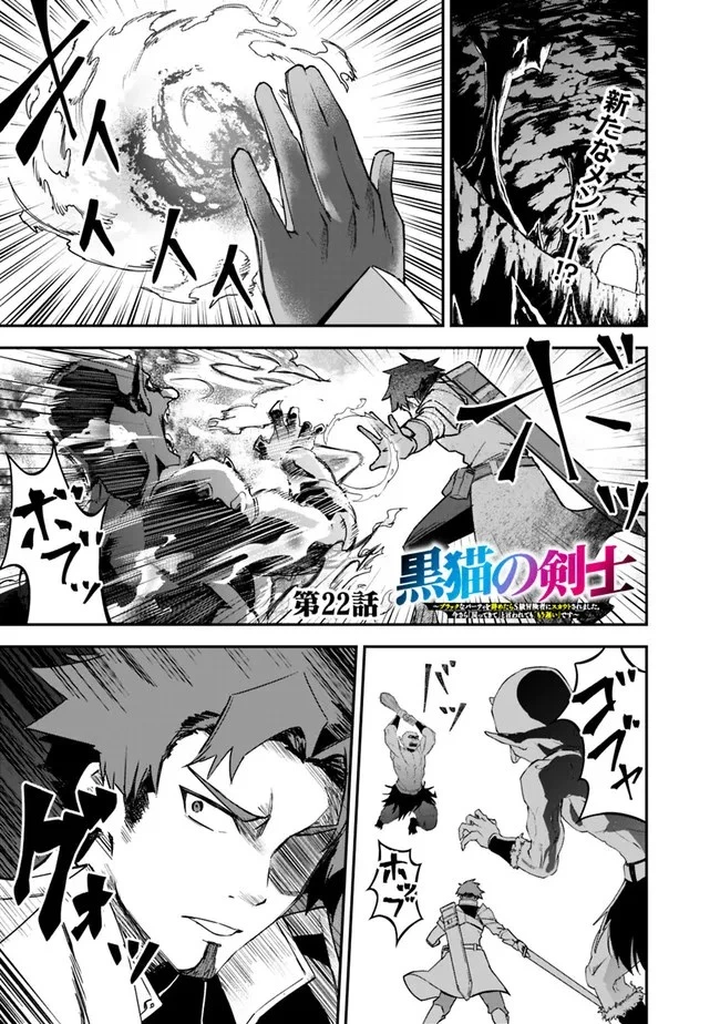 黒猫の剣士 ～ブラックなパーティを辞めたらS級冒険者にスカウトされました。今さら「戻ってきて」と言われても「もう遅い」です～ 第22話 - 1