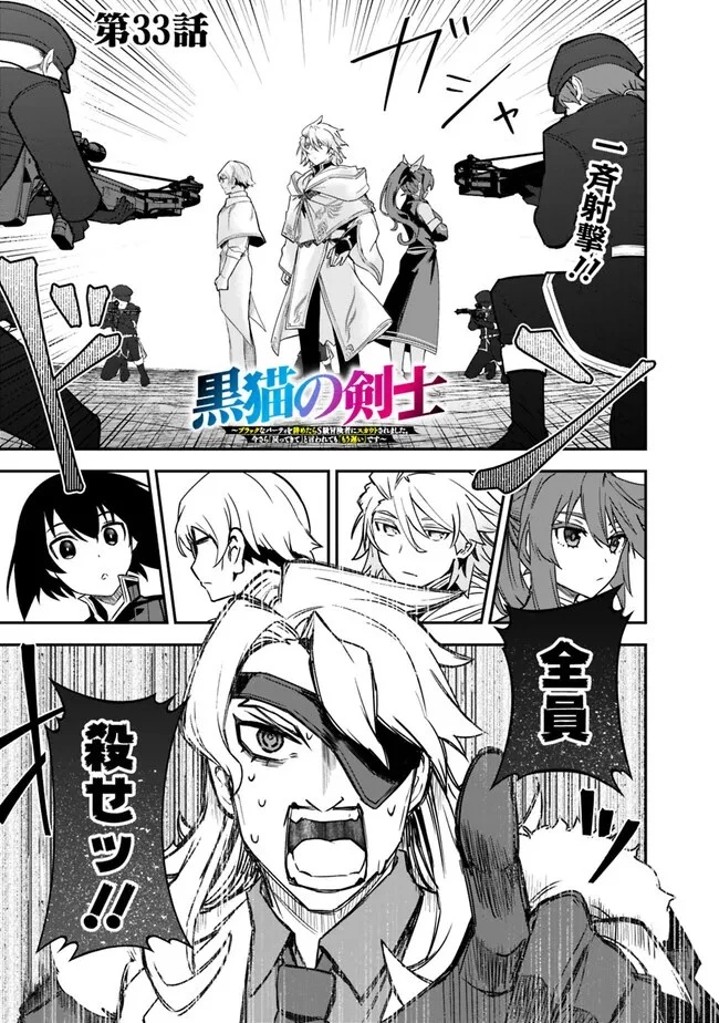 黒猫の剣士 ～ブラックなパーティを辞めたらS級冒険者にスカウトされました。今さら「戻ってきて」と言われても「もう遅い」です～ 第33話 - 1