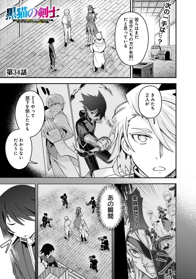 黒猫の剣士 ～ブラックなパーティを辞めたらS級冒険者にスカウトされました。今さら「戻ってきて」と言われても「もう遅い」です～ 第34話 - 1