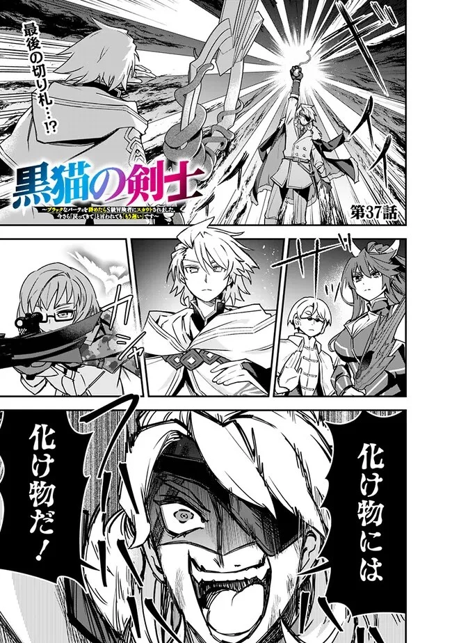 黒猫の剣士 ～ブラックなパーティを辞めたらS級冒険者にスカウトされました。今さら「戻ってきて」と言われても「もう遅い」です～ 第37話 - 1