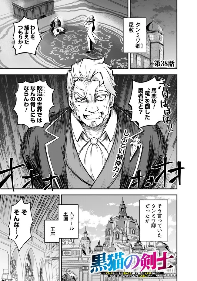 黒猫の剣士 ～ブラックなパーティを辞めたらS級冒険者にスカウトされました。今さら「戻ってきて」と言われても「もう遅い」です～ 第38話 - 1