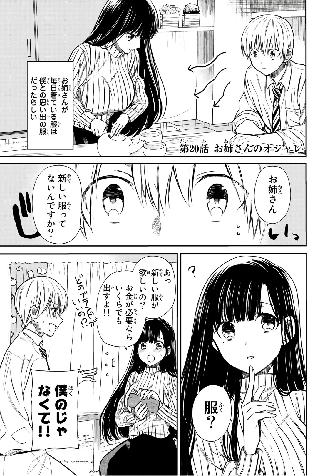 男子高校生を養いたいお姉さんの話 第20話 - 1