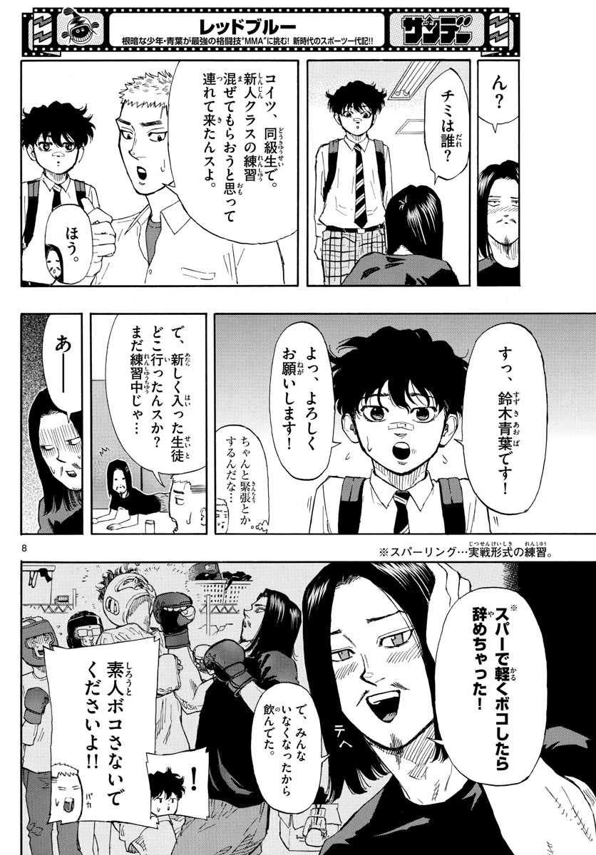 レッドブルー 第4話 - 8