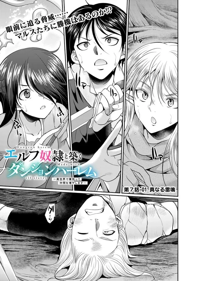 エルフ奴隷と築くダンジョンハーレム―異世界で寝取って仲間を増やします― 第7.1話 - 1