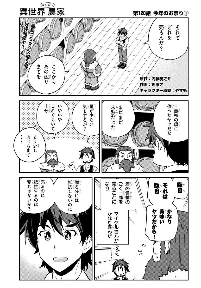 異世界のんびり農家 第120話 - 1