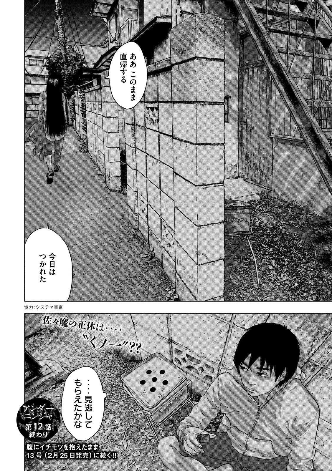 アンダーニンジャ 第12話 - 21