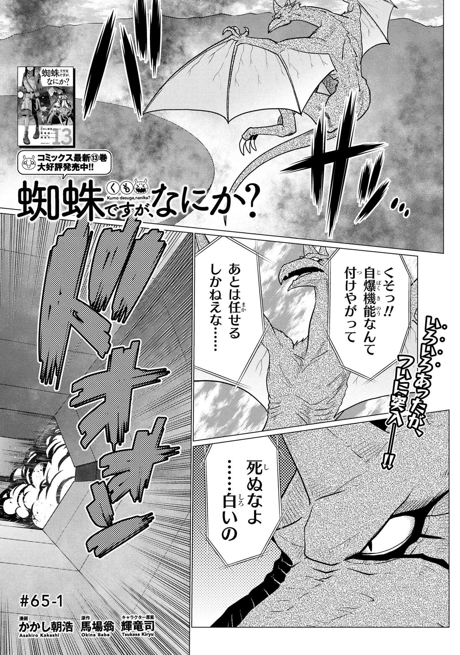 蜘蛛ですが、なにか? 第65.2話 - 1