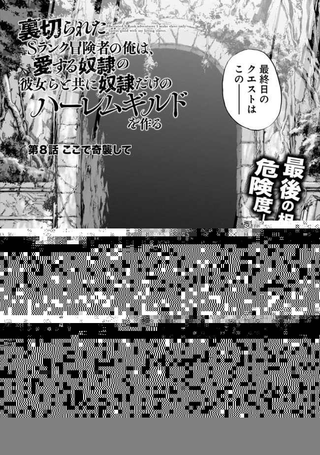 裏切られたSランク冒険者の俺は、愛する奴隷の彼女らと共に奴隷だけのハーレムギルドを作る 第8話 - 6