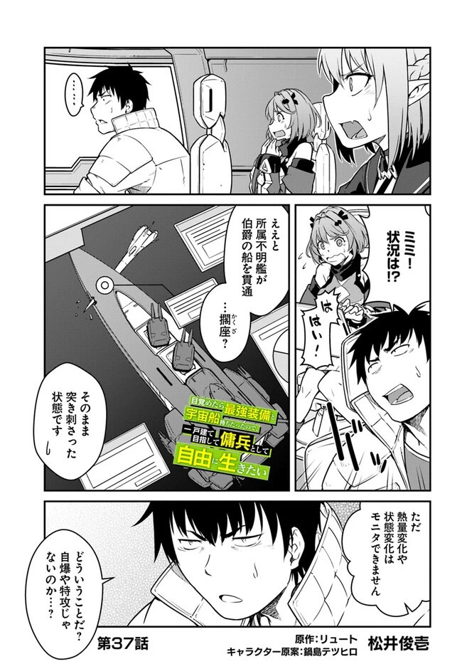 目覚めたら最強装備と宇宙船持ちだったので、一戸建て目指して傭兵として自由に生きたい 第37.1話 - 1