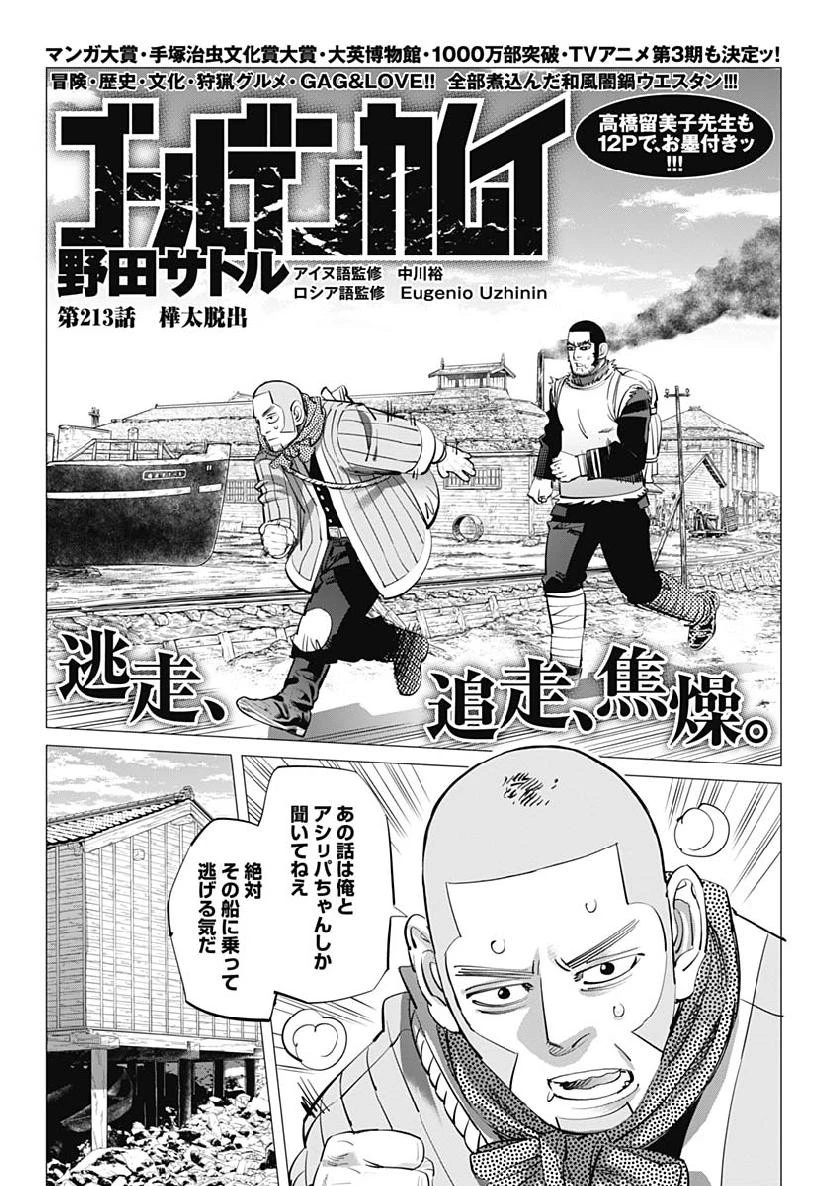 ゴールデンカムイ 第213話 - 2