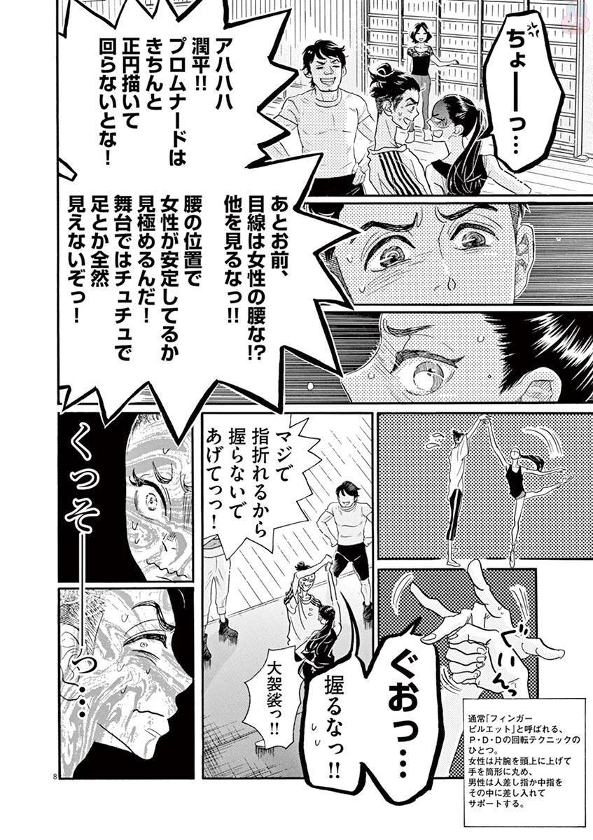 ダンス・ダンス・ダンスール 第72話 - 8