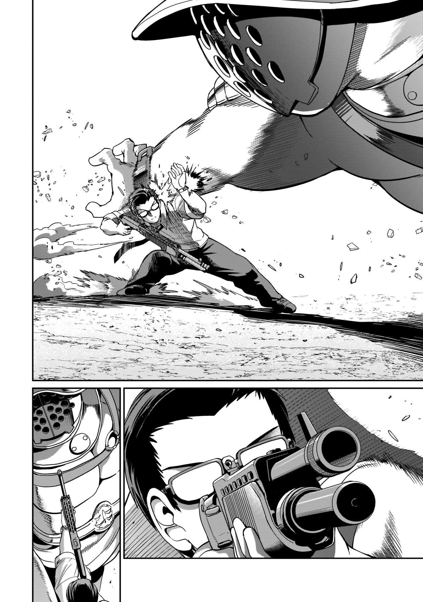 異世界召喚おじさんの銃無双ライフ 〜サバゲー好きサラリーマンは会社終わりに異世界へ直帰する〜 第7話 - 10