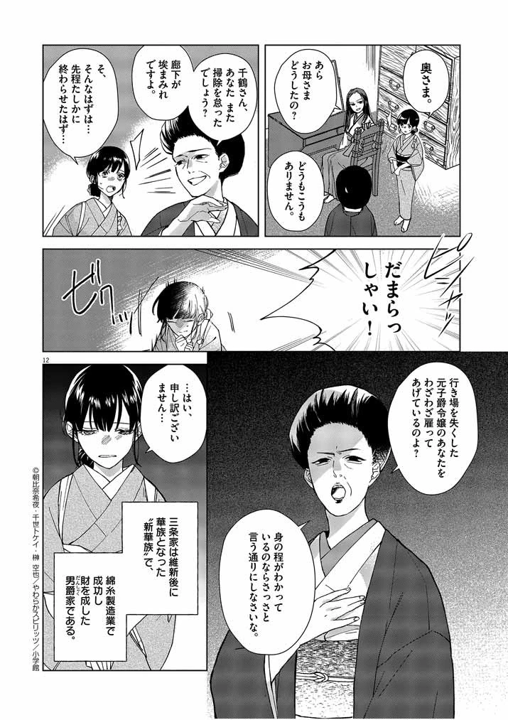 死神の初恋 〜没落華族の令嬢は愛を知らない死神に嫁ぐ〜 第1話 - 12