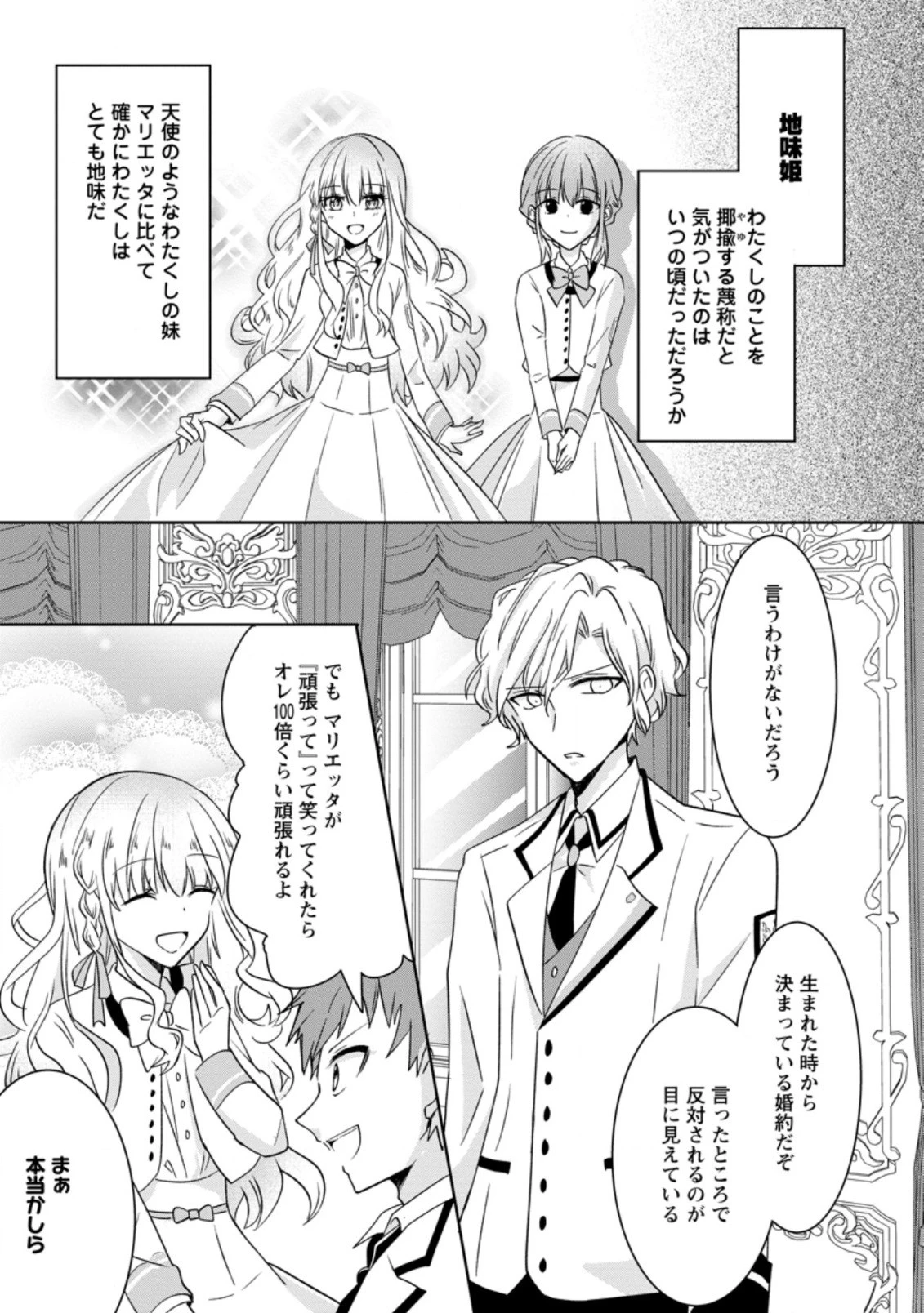 地味姫と黒猫の、円満な婚約破棄 第1.1話 - 3