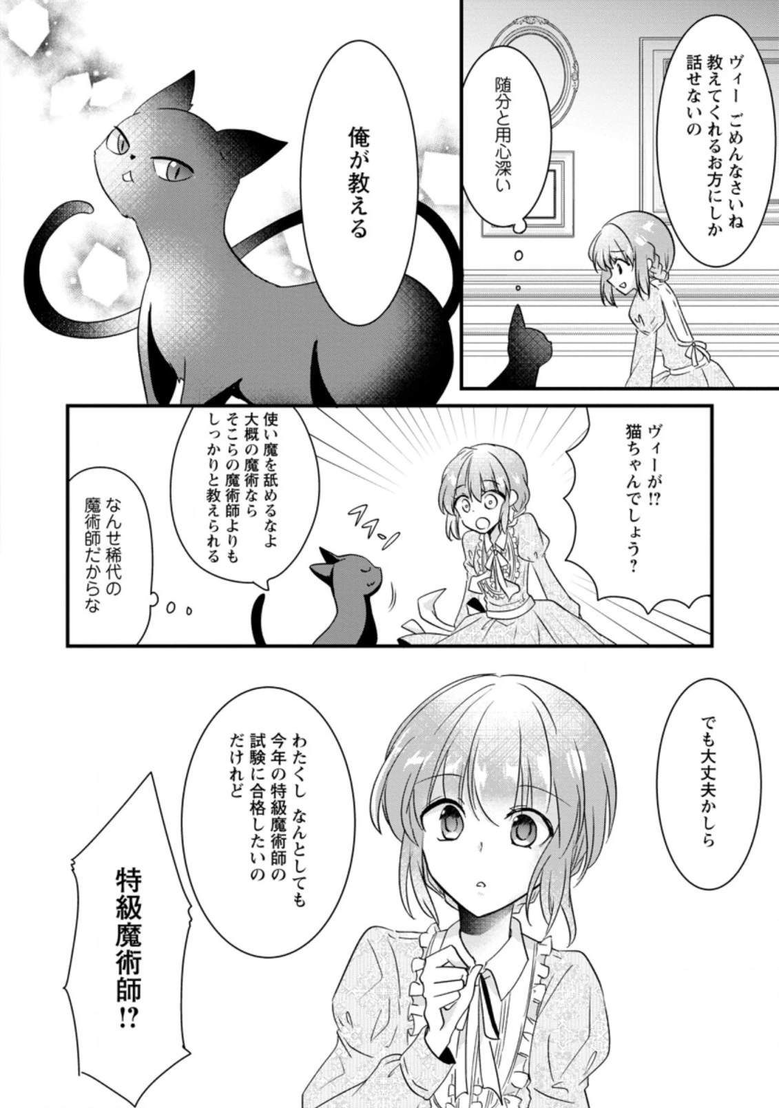 地味姫と黒猫の、円満な婚約破棄 第1.3話 - 2