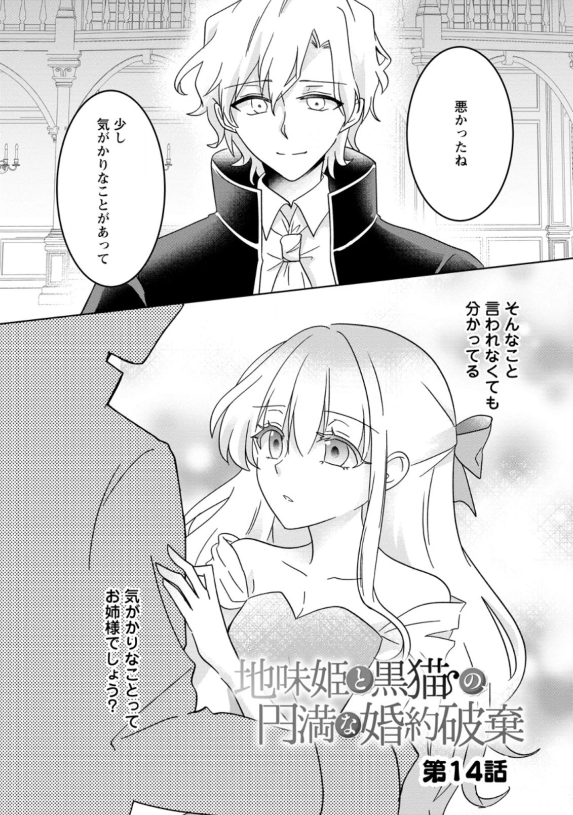 地味姫と黒猫の、円満な婚約破棄 第14.1話 - 1