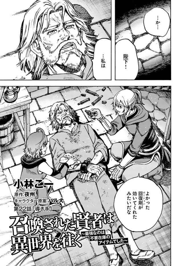 召喚された賢者は異世界を往く ～最強なのは不要在庫のアイテムでした～ 第22話 - 3