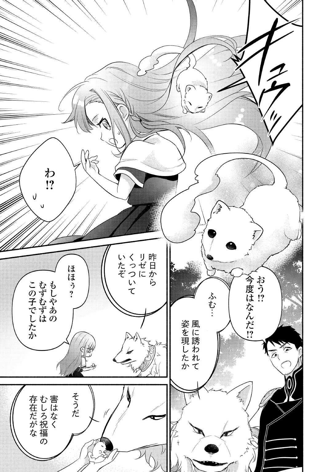 転生幼女。神獣と王子と、最強のおじさん傭兵団の中で生きる。 第6話 - 19