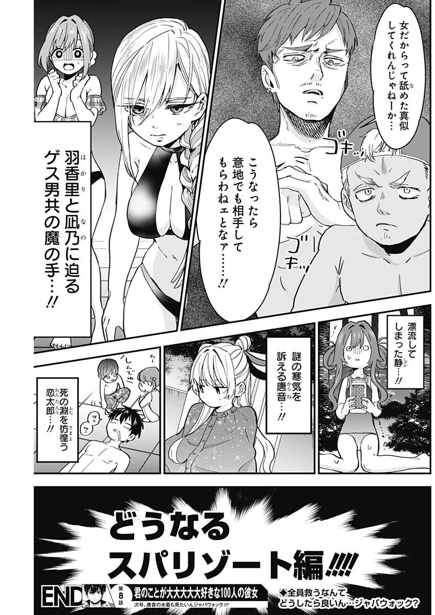 君のことが大大大大大好きな100人の彼女 第8話 - 21