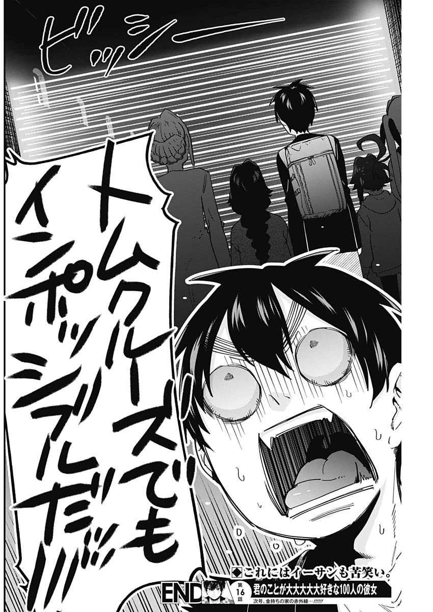 君のことが大大大大大好きな100人の彼女 第16話 - 20