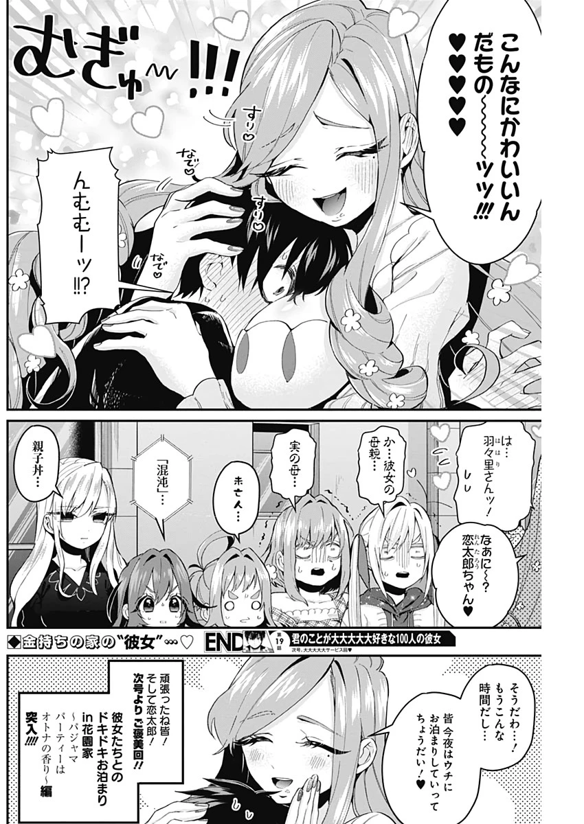 君のことが大大大大大好きな100人の彼女 第19話 - 20