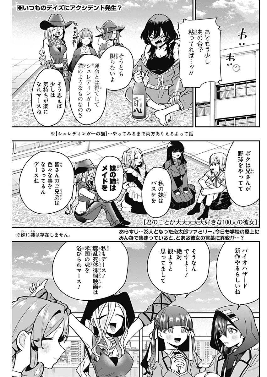 君のことが大大大大大好きな100人の彼女 第118話 - 1