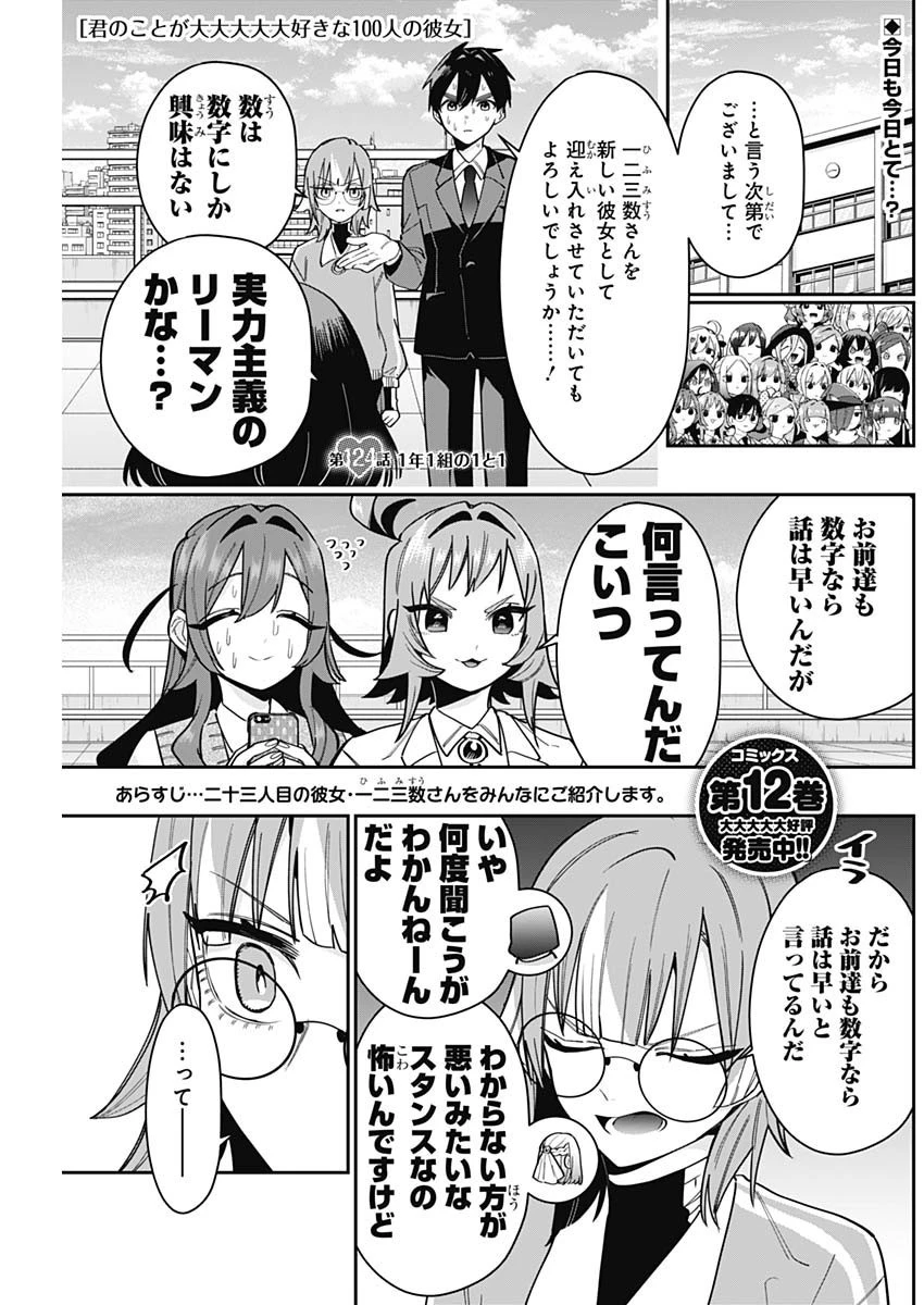 君のことが大大大大大好きな100人の彼女 第124話 - 1