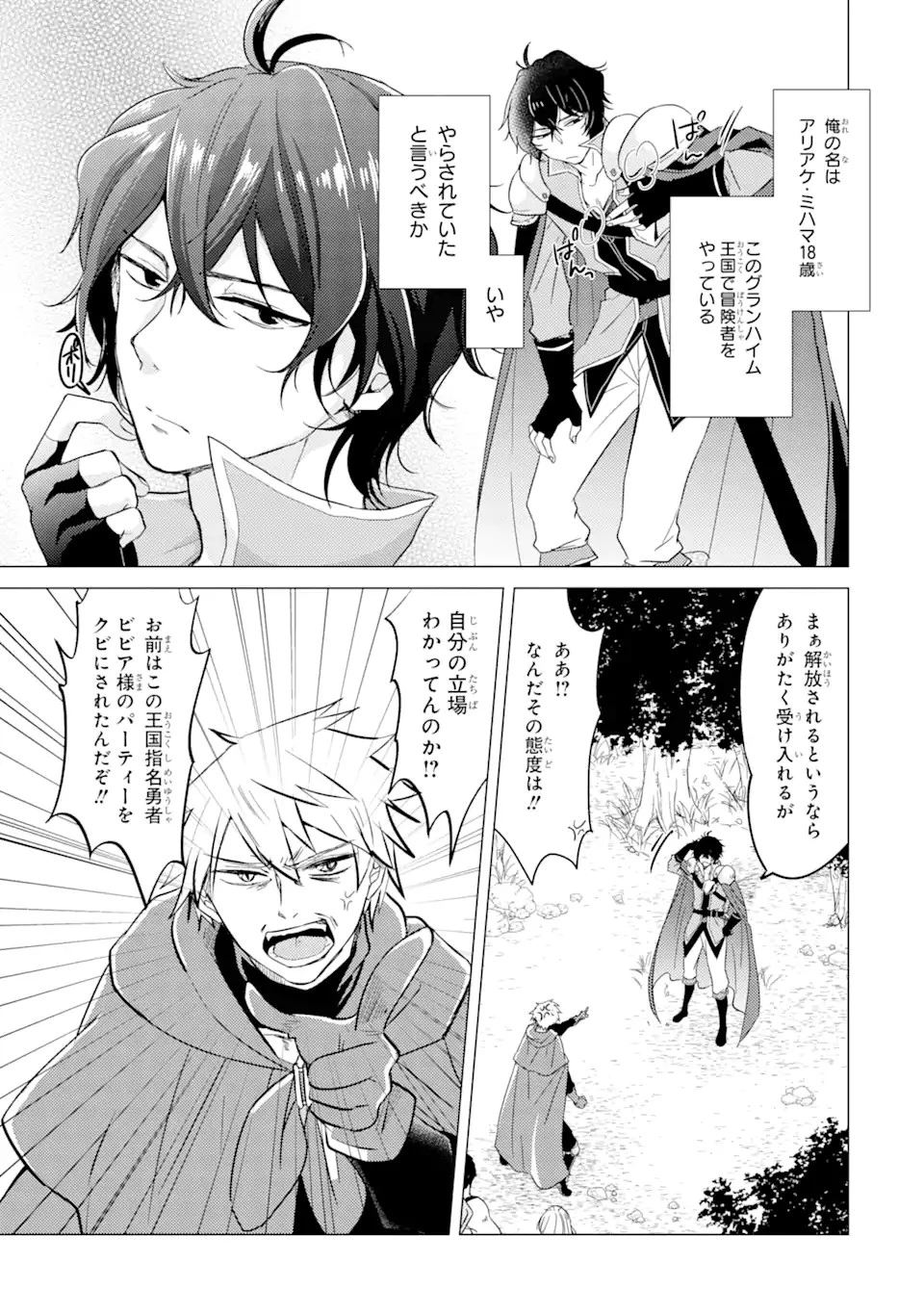 勇者パーティーを追放された俺だが、俺から巣立ってくれたようで嬉しい。……なので大聖女、お前に追って来られては困るのだが? 第1話 - 3