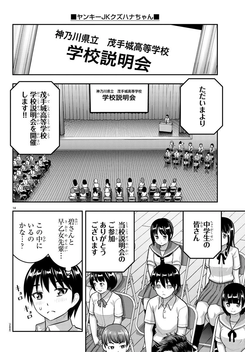 ヤンキーJKクズハナちゃん 第179話 - 14