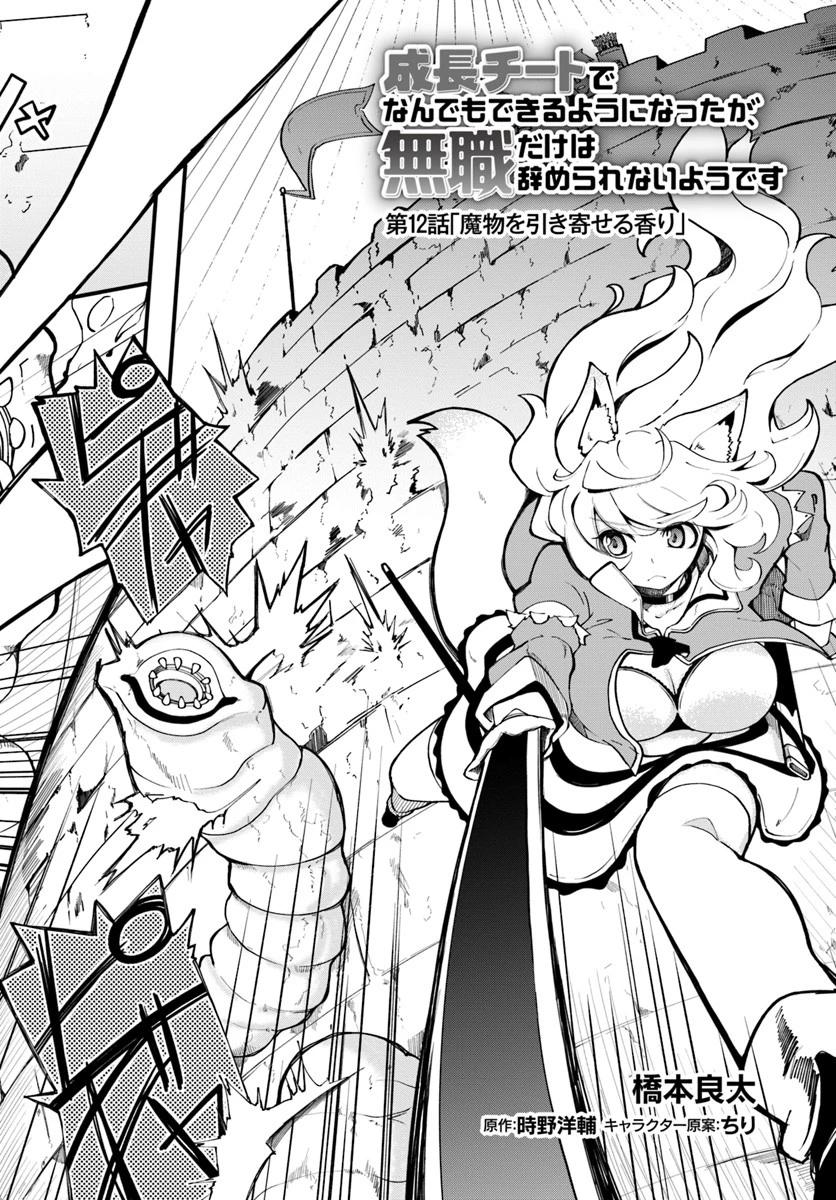 成長チートでなんでもできるようになったが、無職だけは辞められないようです 第12話 - 2