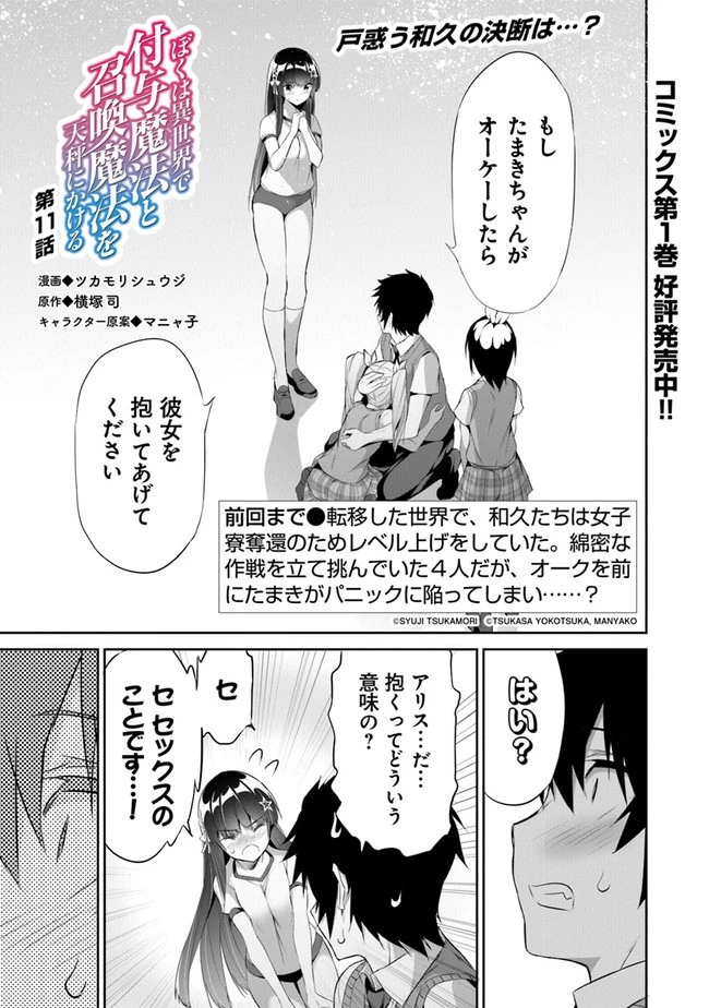 ぼくは異世界で付与魔法と召喚魔法を天秤にかける 第11話 - 2