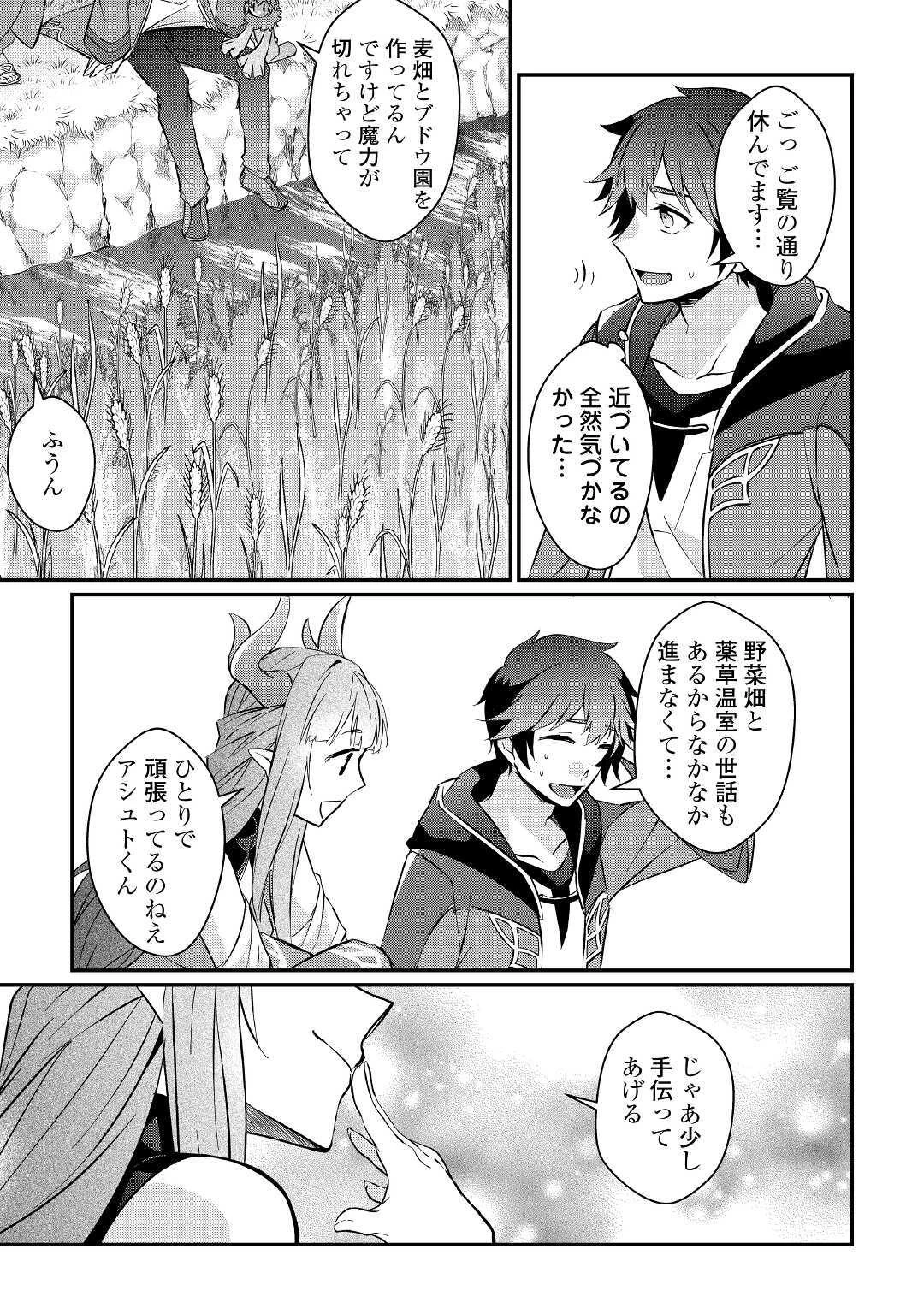 大自然の魔法師アシュト、廃れた領地でスローライフ 第4話 - 13