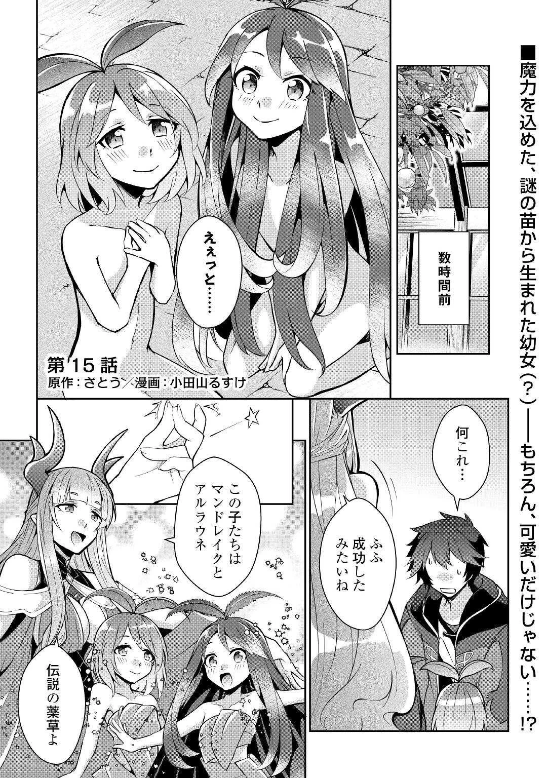 大自然の魔法師アシュト、廃れた領地でスローライフ 第15話 - 1
