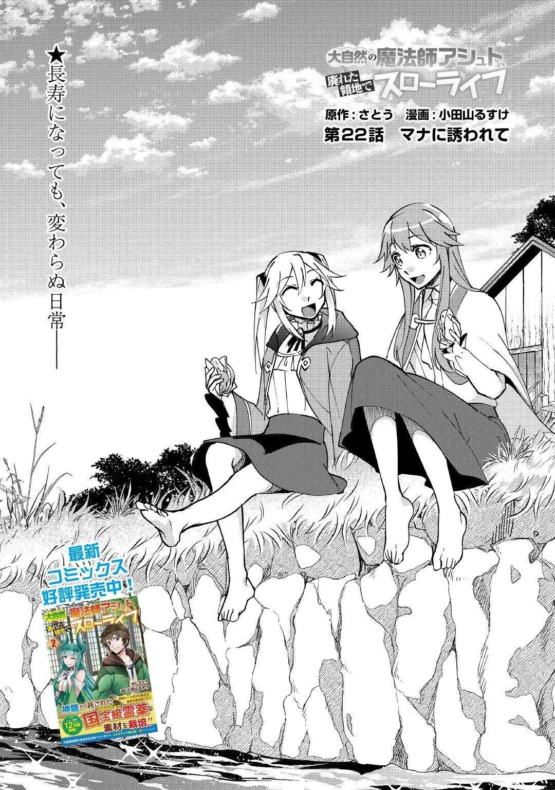 大自然の魔法師アシュト、廃れた領地でスローライフ 第22話 - 2