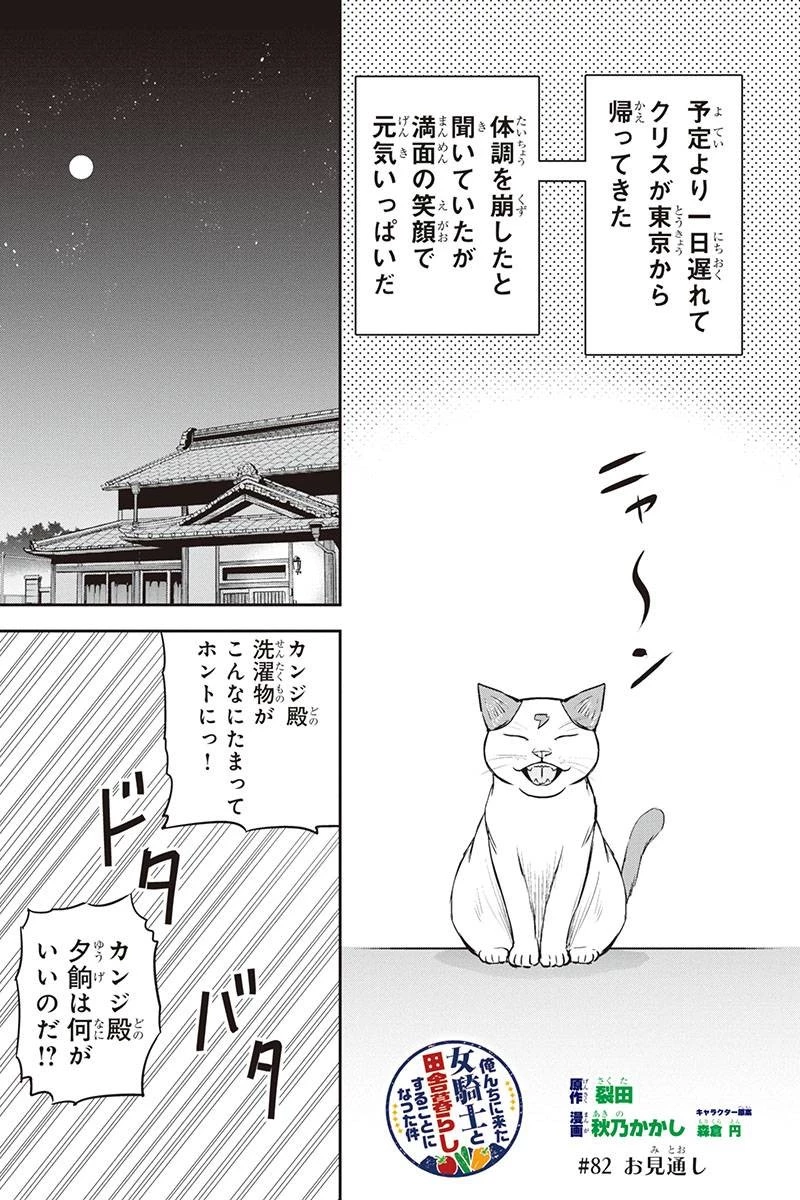 俺んちに来た女騎士と田舎暮らしすることになった件 第82話 - 1