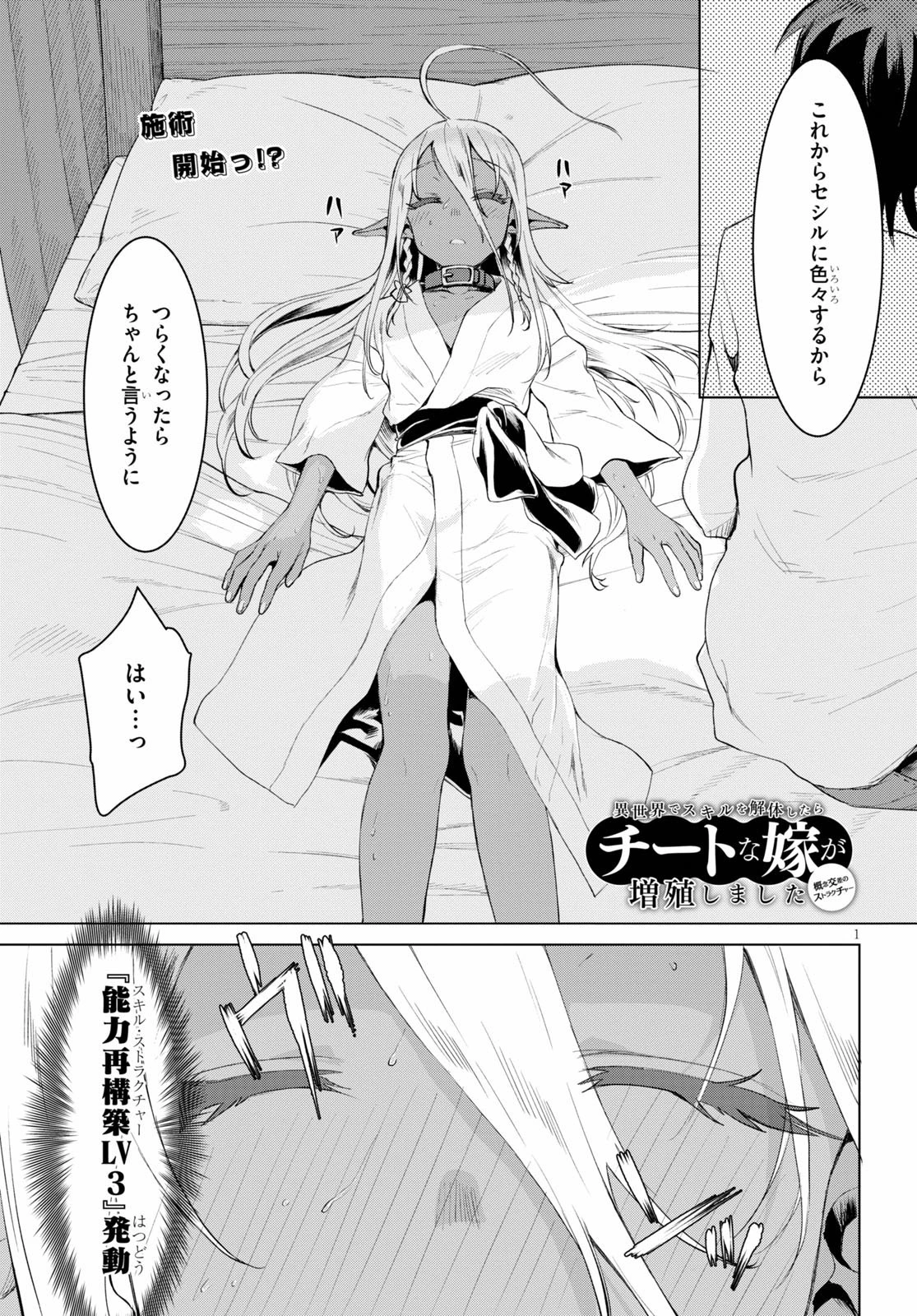 異世界でスキルを解体したらチートな嫁が増殖しました 概念交差のストラクチャー 第27話 - 1