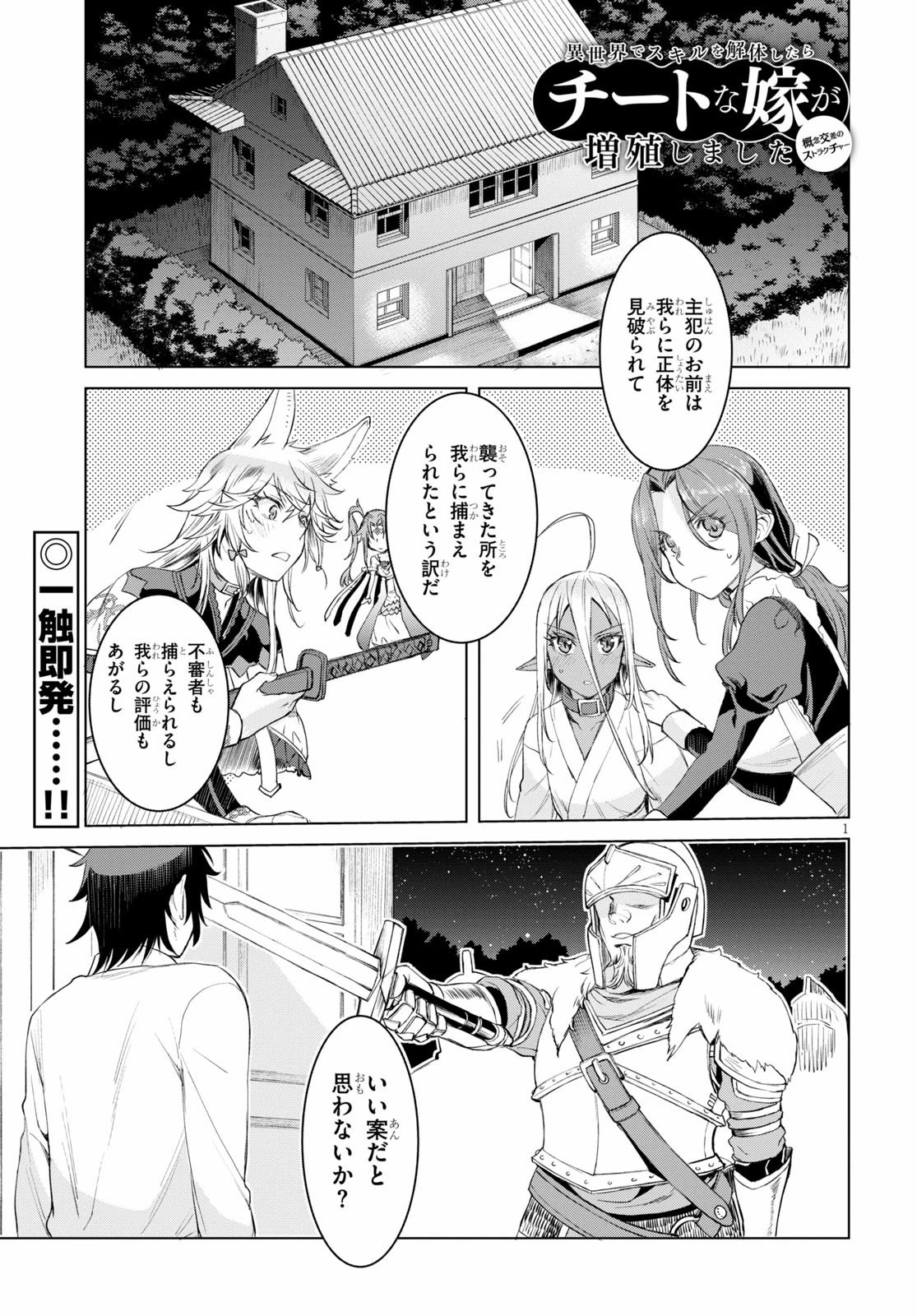 異世界でスキルを解体したらチートな嫁が増殖しました 概念交差のストラクチャー 第30話 - 1