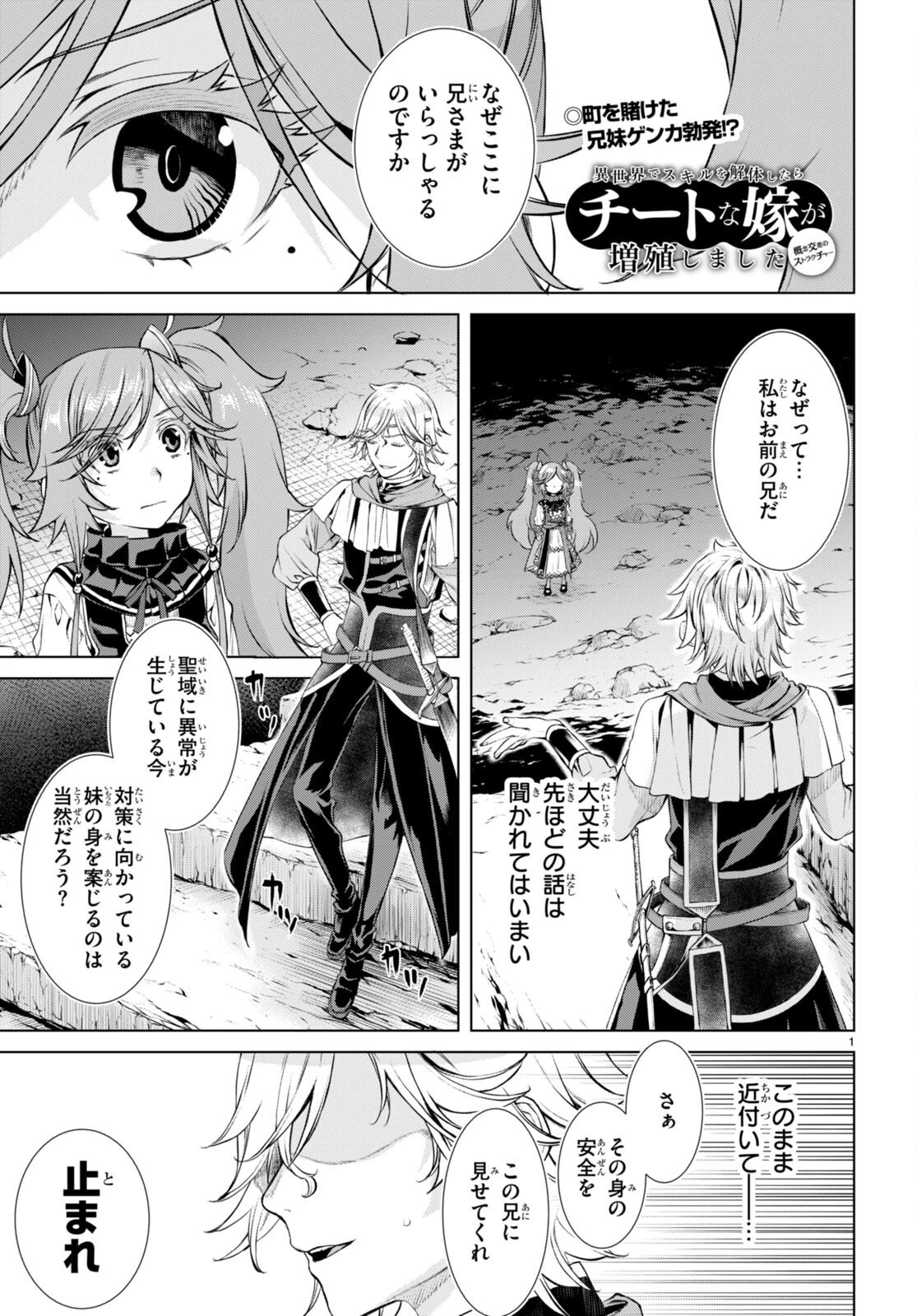 異世界でスキルを解体したらチートな嫁が増殖しました 概念交差のストラクチャー 第53話 - 1